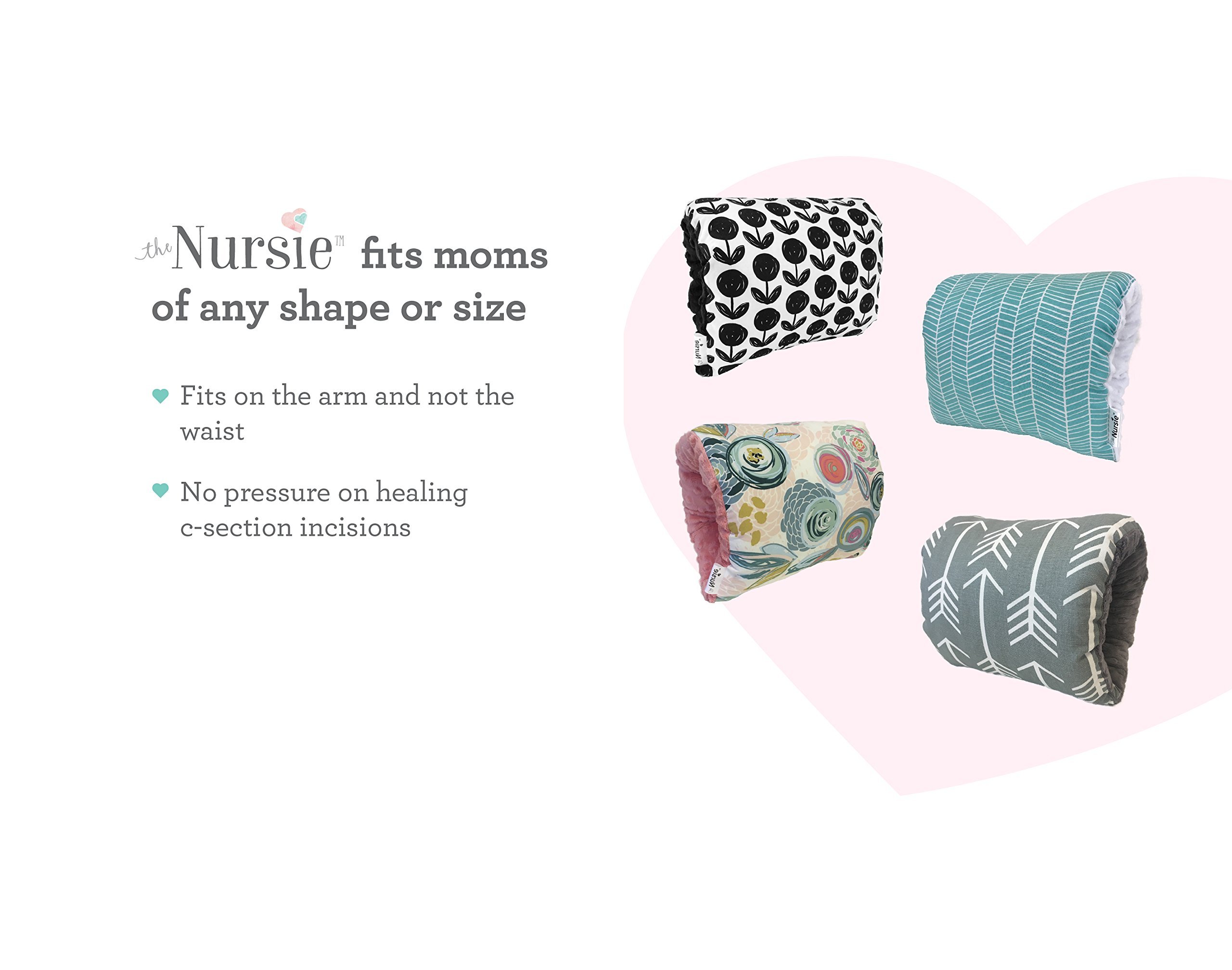 The Nursie Slipon Breastfeeding Arm Pillow Nursing Pillow Baby