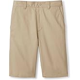 French Toast Boys' Elastic Back Shorts School Uniform for Kids