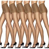 Hanes Women's Silk Reflections Non Control Top, Sheer Toe, Silky Sheer Pantyhose