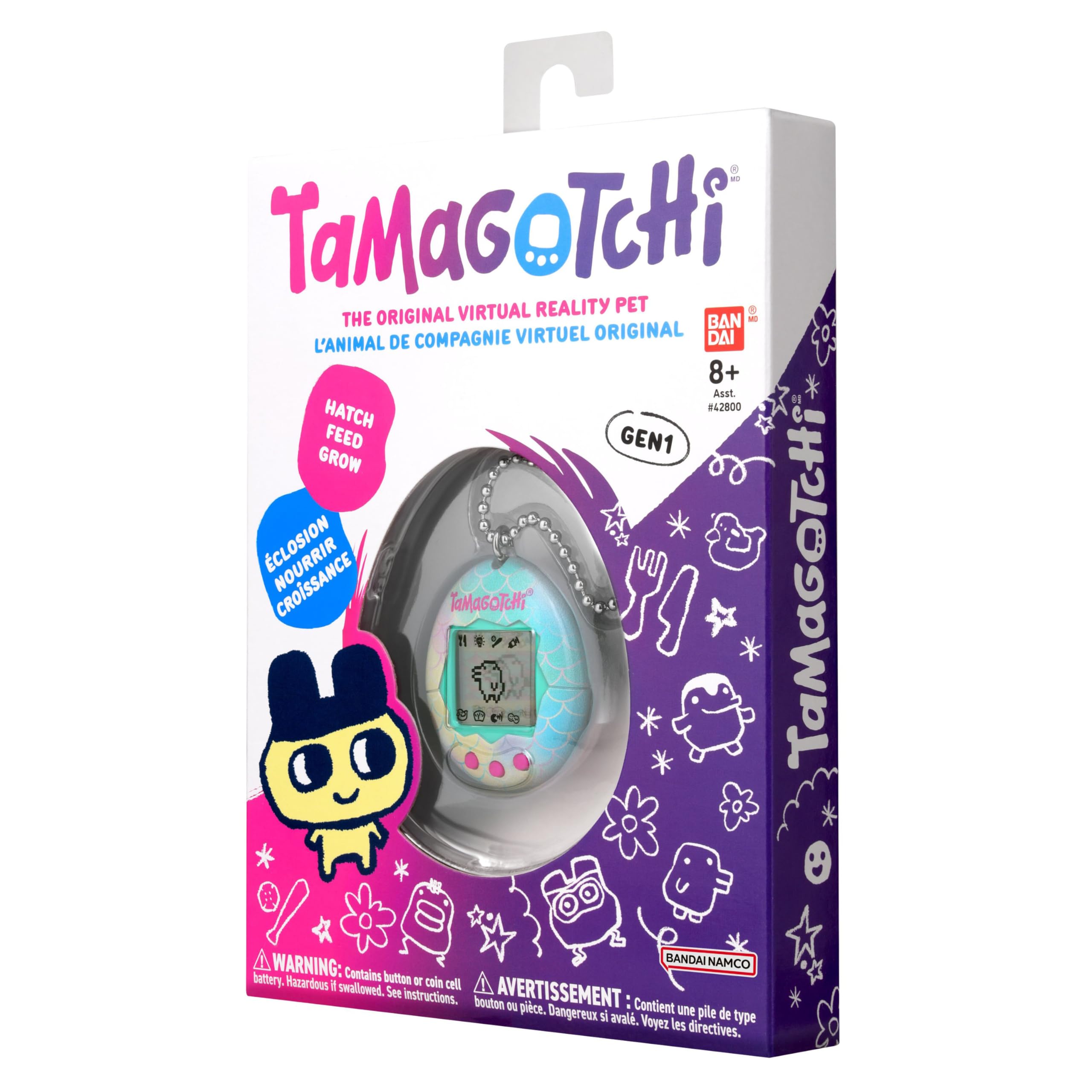 Tamagotchi Original - Mermaid (Updated Logo)