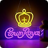Crown Beer Neon Sign Light Up Signs for Man Cave