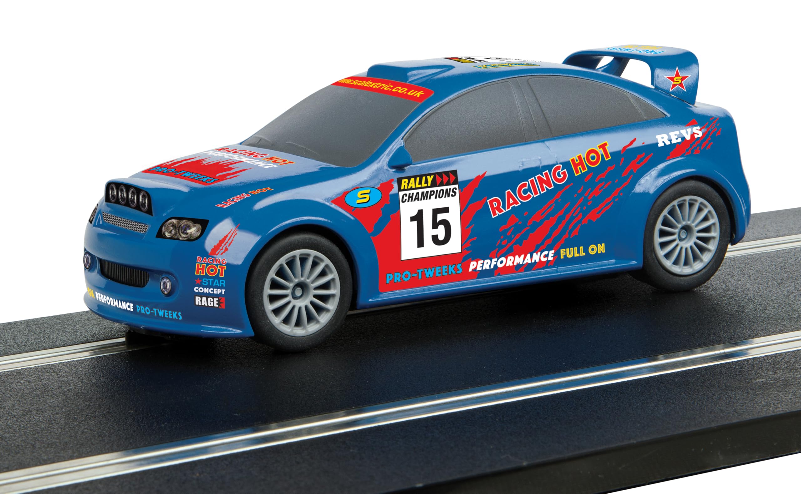 Scalextric Cars - C4115 Start Rally Car Pro Tweeks - Toy Slot Car for use with Race Tracks and Set - Small Kids Gift Ideas for Boy/Girl Ages 5+, Scalextric Accessories