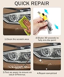 Zlirfy Touch Up Paint Pen,Car Scratch Remover for