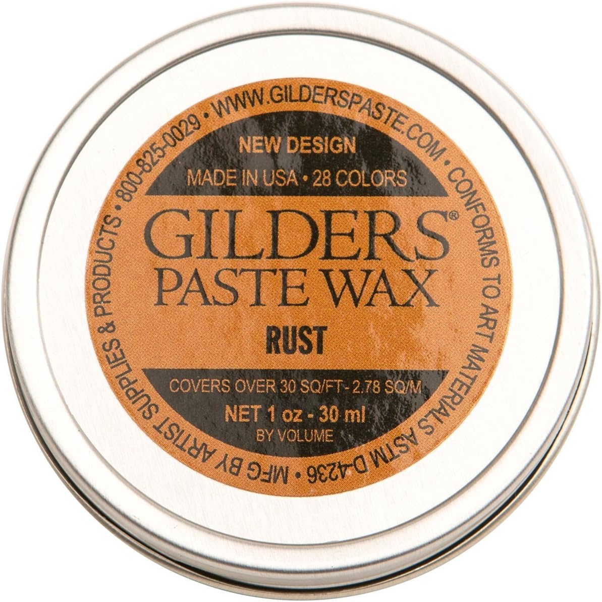 Gilders Paste Baroque Art 1.5 oz-Rust