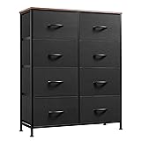WLIVE Fabric Dresser for Bedroom, Tall Dresser with