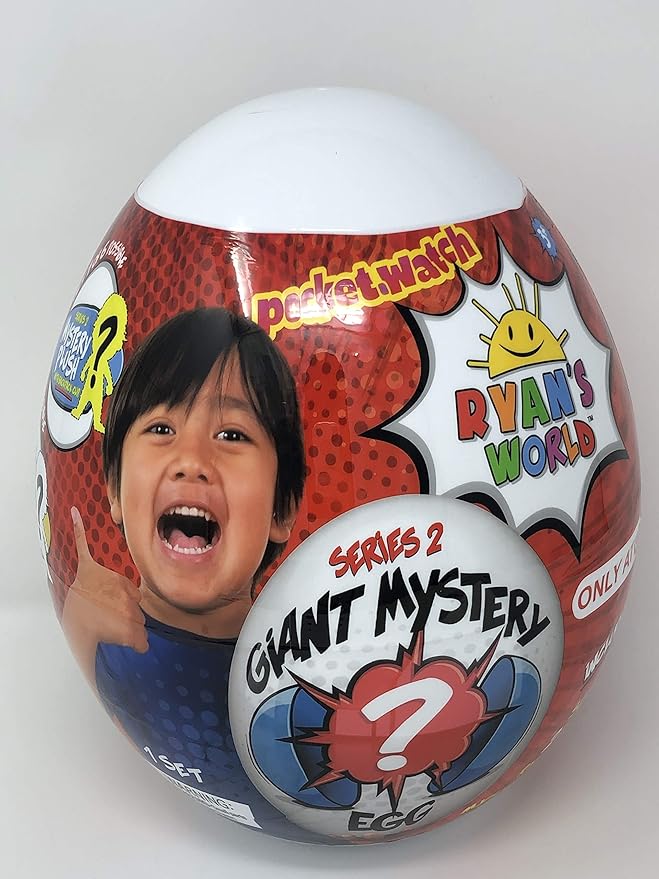 ryan's world giant mystery egg red