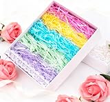 JeeMooTown 500G Coloured Shredded Tissue Paper Gift Packaging Rainbow view 5