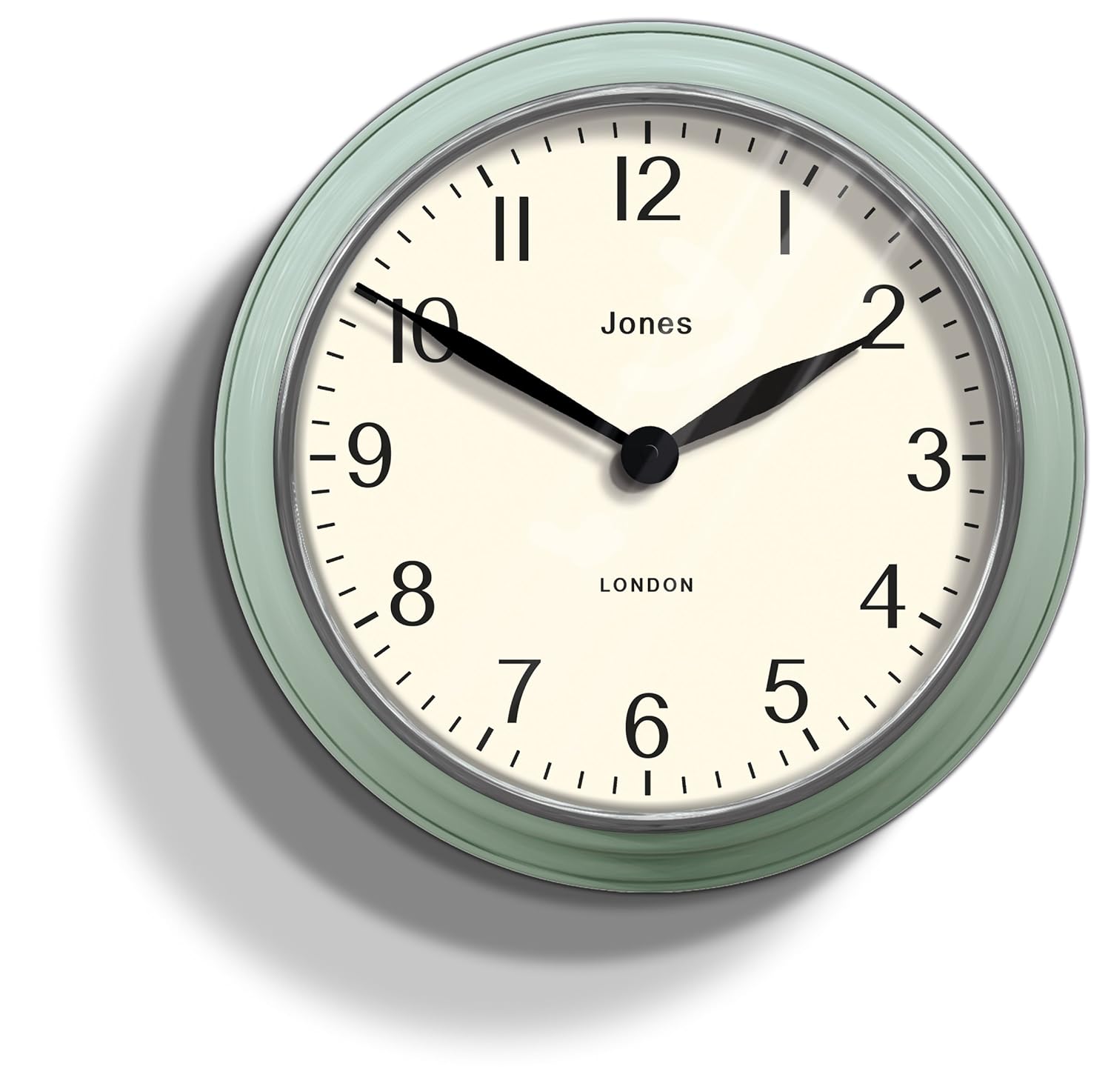 Jones The Kettle Clock, Duck Egg Amazon.co.uk Kitchen & Home