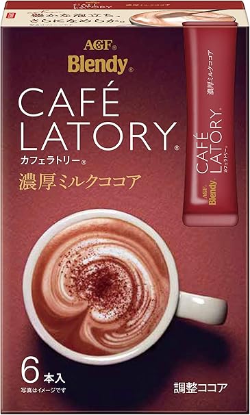 Amazon Agf ブレンディ カフェラトリー スティック 濃厚ミルクココア 6本 6箱 ココア スティック Agf エージーエフ 日本茶 通販