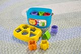 Fisher-Price Baby's First Blocks Stacking Toy 10 Shapes Sorting Ages 6+ Months view 3