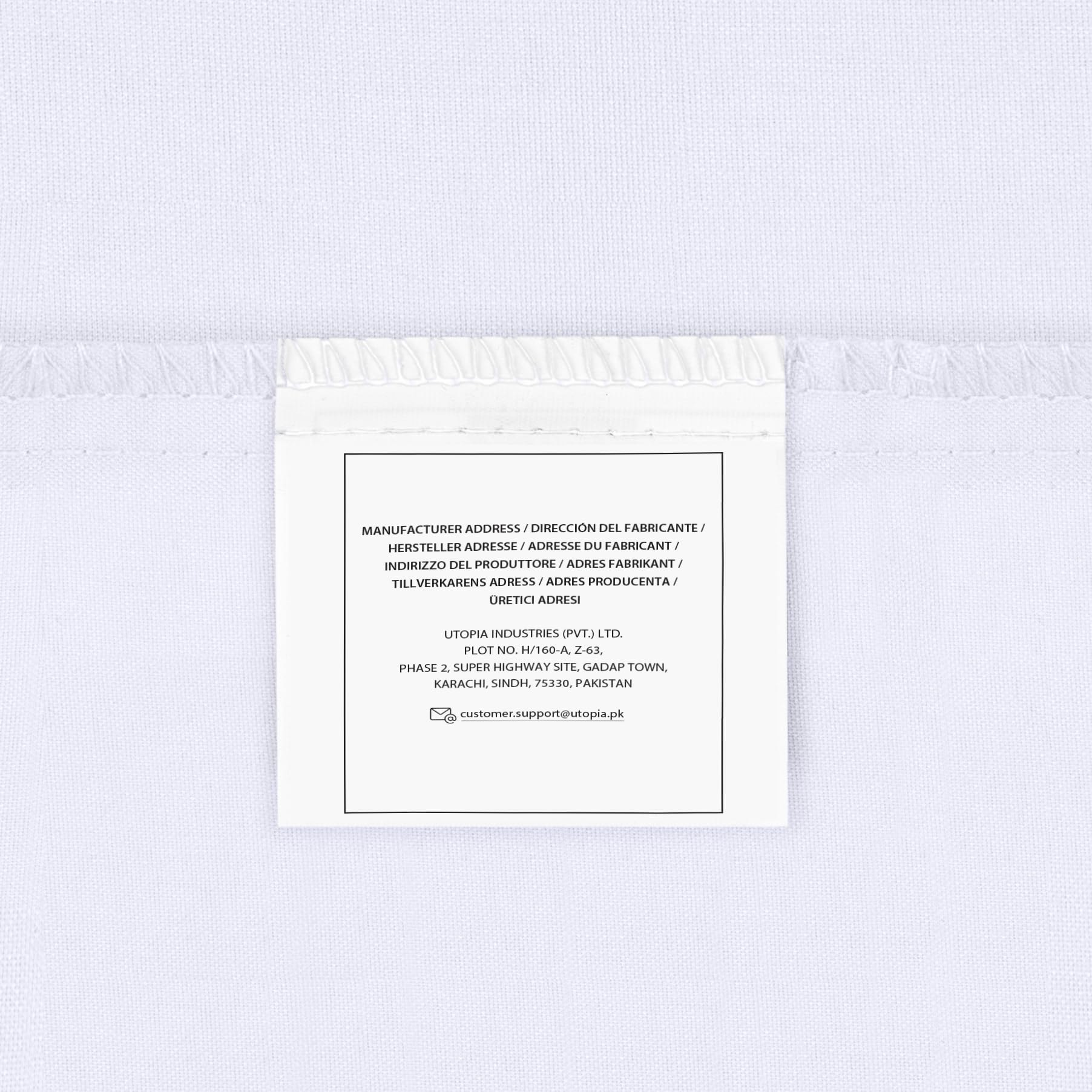 Utopia Bedding Fitted Sheet Double, White - Deep Pocket 14 inch (35 cm) - Easy Care - OEKO-TEX Certified - Soft Brushed Microfibre Fabric - Shrinkage and Fade Resistant - Bottom Sheet