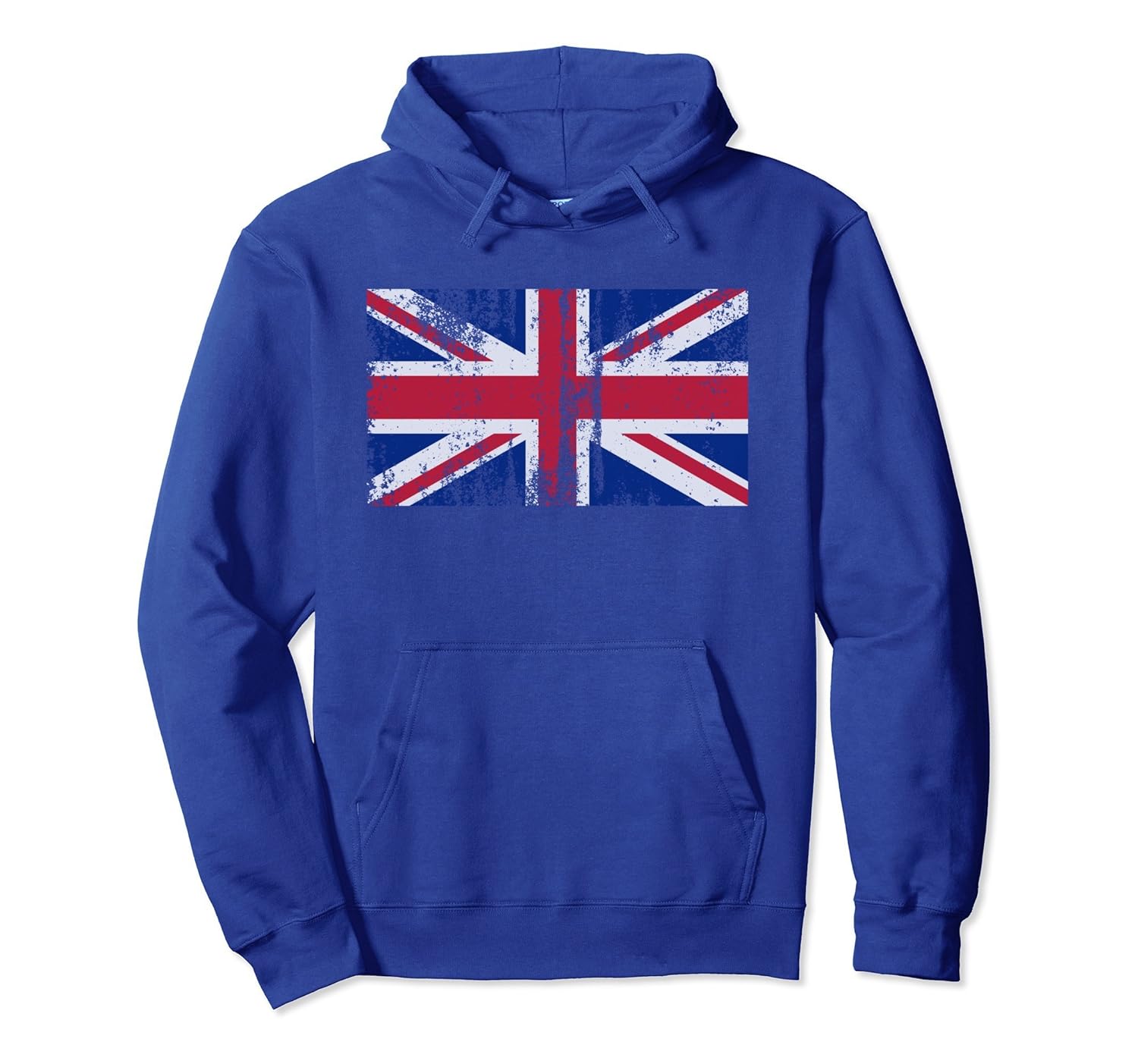 Flag of England Hoodie Vintage British Flag United Kingdom-Rose