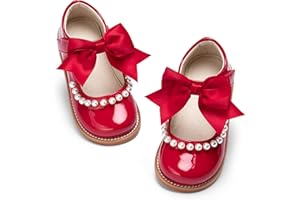 ESTINE Girls School Uniform Oxfords - Toddler Girl Mary Jane Dress Shoes for Wedding Party