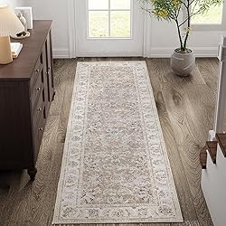jinchan Runner Rug 2x5 Machine Washable Hallway Rug