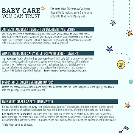 seventh generation overnight diapers