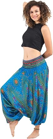 peacocks teal jumpsuit