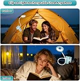 Akynite 3W Rechargeable Clip On Bed Lamp Type C 5 Colours 5 Brightness view 7
