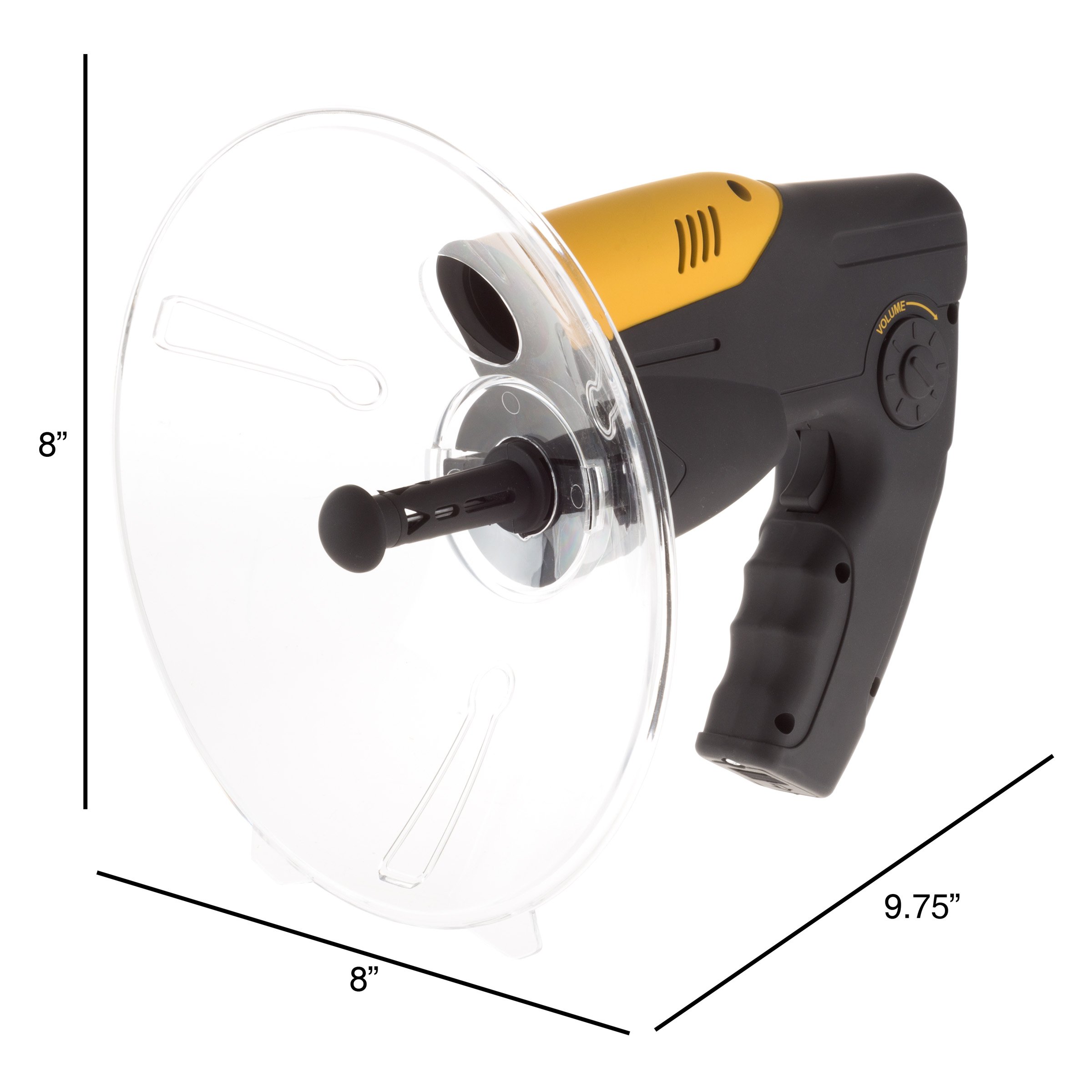 Hey! Play! Electronic Listening Device for Science Exploration and Toy Spy Kits - Kid’s Hearing Dish with Headphones Included for Boys and Girls