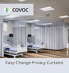 Easy-Change Privacy Curtains for Healthcare