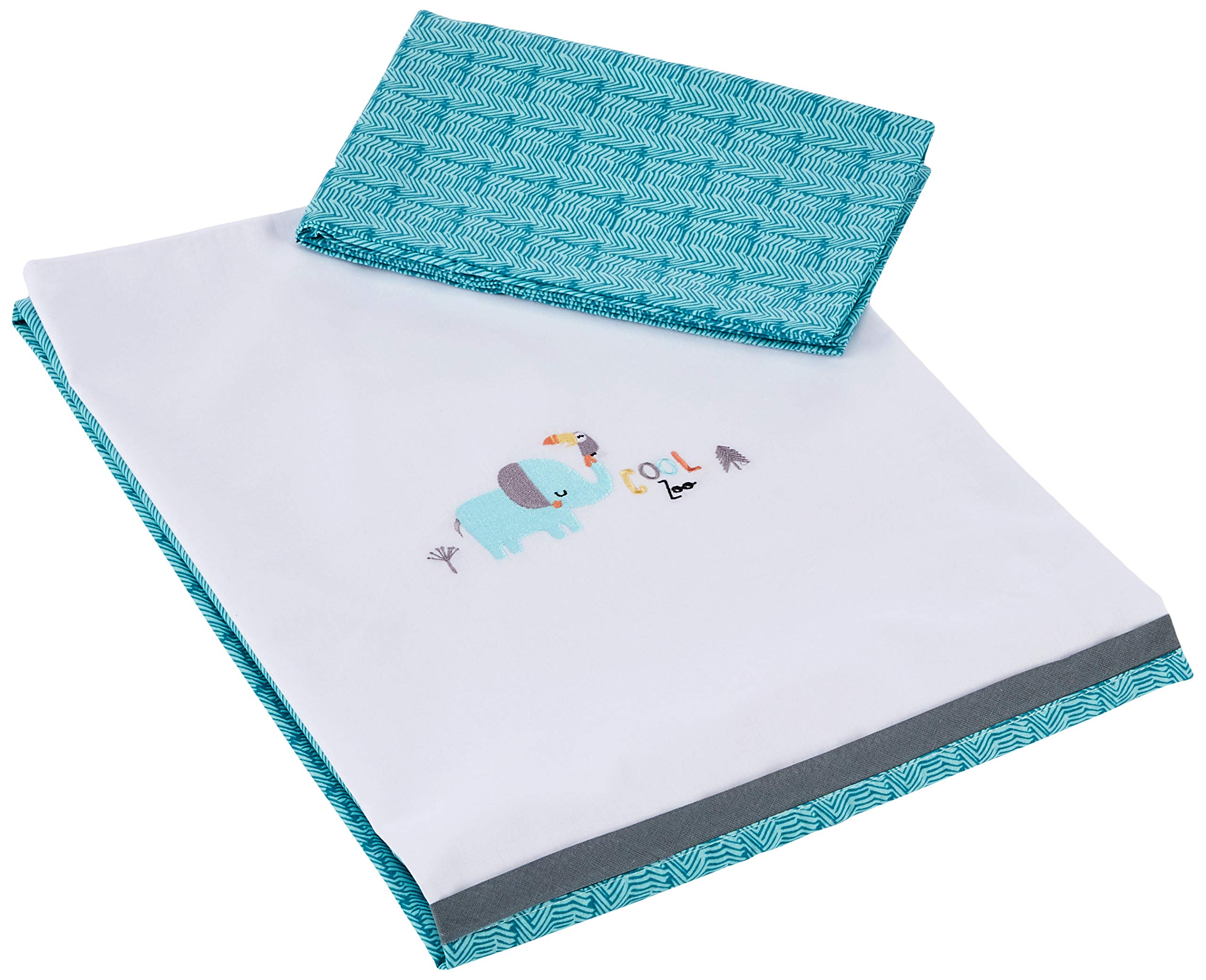 Bimbi F.Nordica+F.ALM.100X135 776 Cool Zoo 142 20 B/Grey Unisex Sleeping Bags