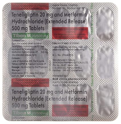 Tiban M 500mg Blister Pack Of 15 Tablets Amazon In