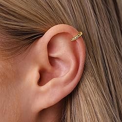 Inerney Gold Huggie Hoop Earrings Set for