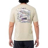 Guy Harvey Men's Palm Silos Short Sleeve T-Shirt