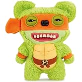Fuggler Originals Funny Ugly Monster Stuffed 9 Inch Plush Toy, TMNT Wave 1- Michelangelo