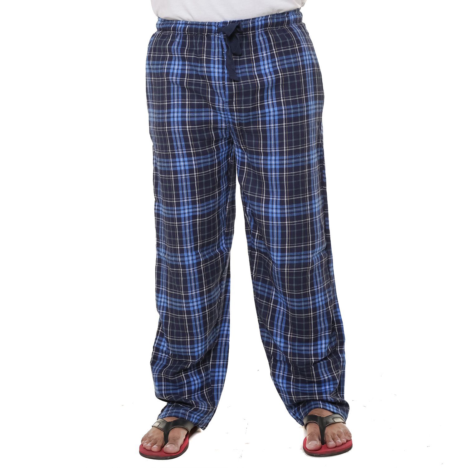 jpf smart mens multicolor checked cotton comfort night wear pyjama pant