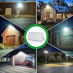 LED Flood Lights Outdoor, 100W 10000LM Outside Work