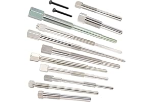 DPHXF Hardened Primary & Secondary Clutch Puller Tool kit. Contains 12 Different Models And Sizes of Clutch Puller Tools. Suitable for Golf Carts, Kawasaki, Arctic Cat,Can-Am, Polaris Motorcycle