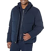 Amazon Essentials Mens Mock Neck Heavyweight Puffer Coat (Available in Big & Tall)