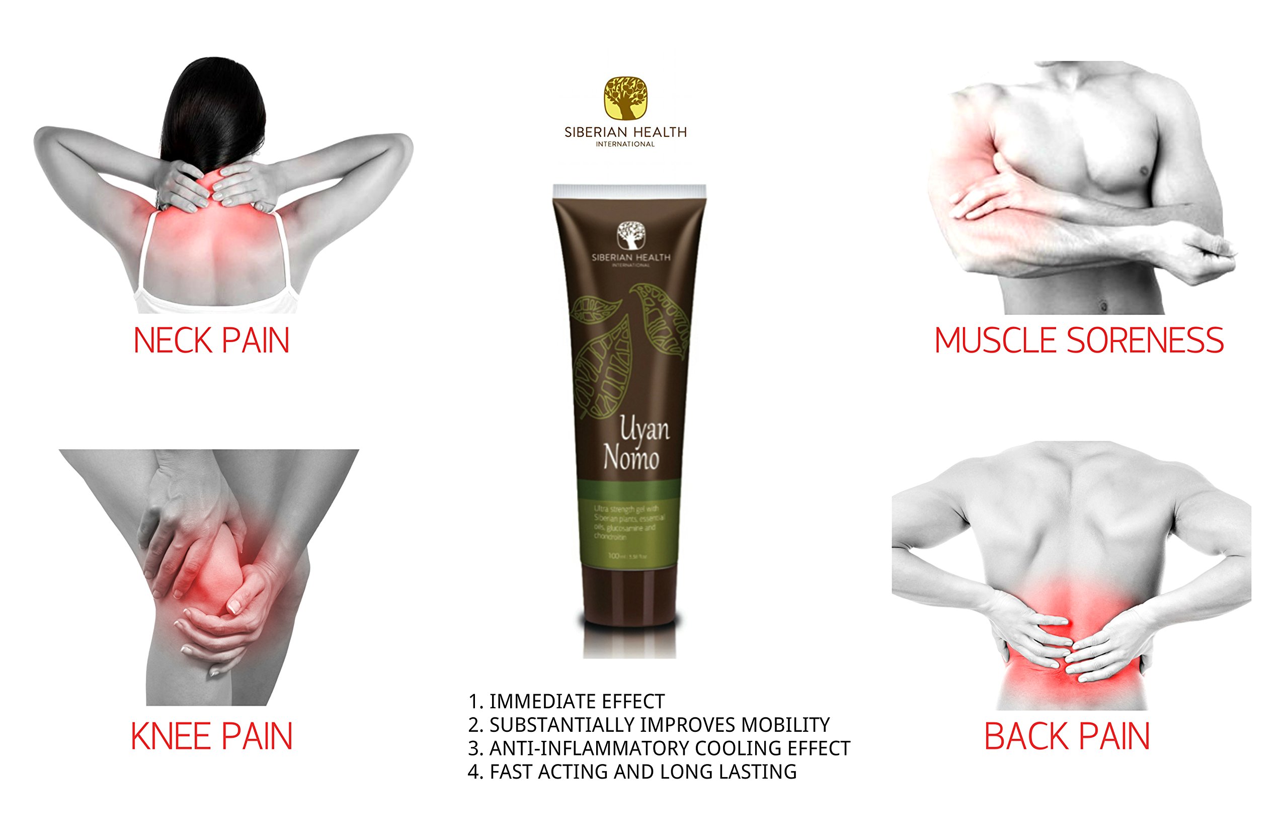 JOINT & BACK PAIN RELIEF Cream Uyan Nomo, MUSCLE RELAXATION, NECK