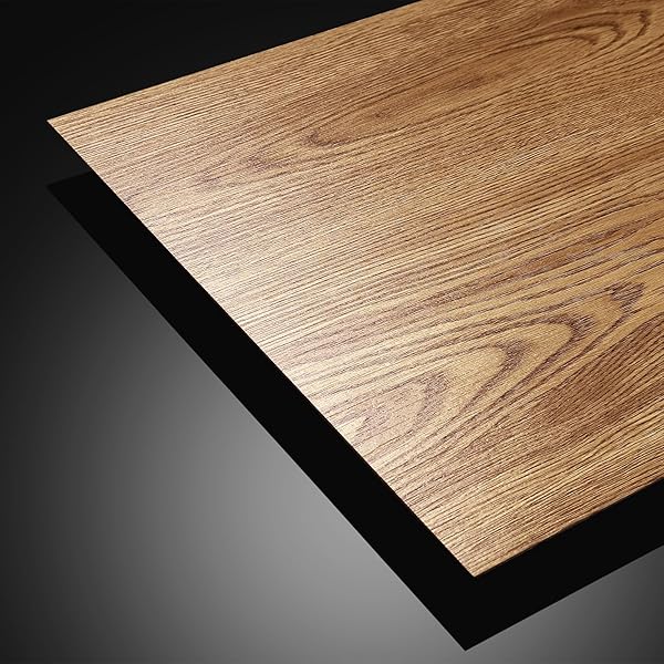 STICKYART 36 PCS WOOD FLOOR TILE PEEL AND...