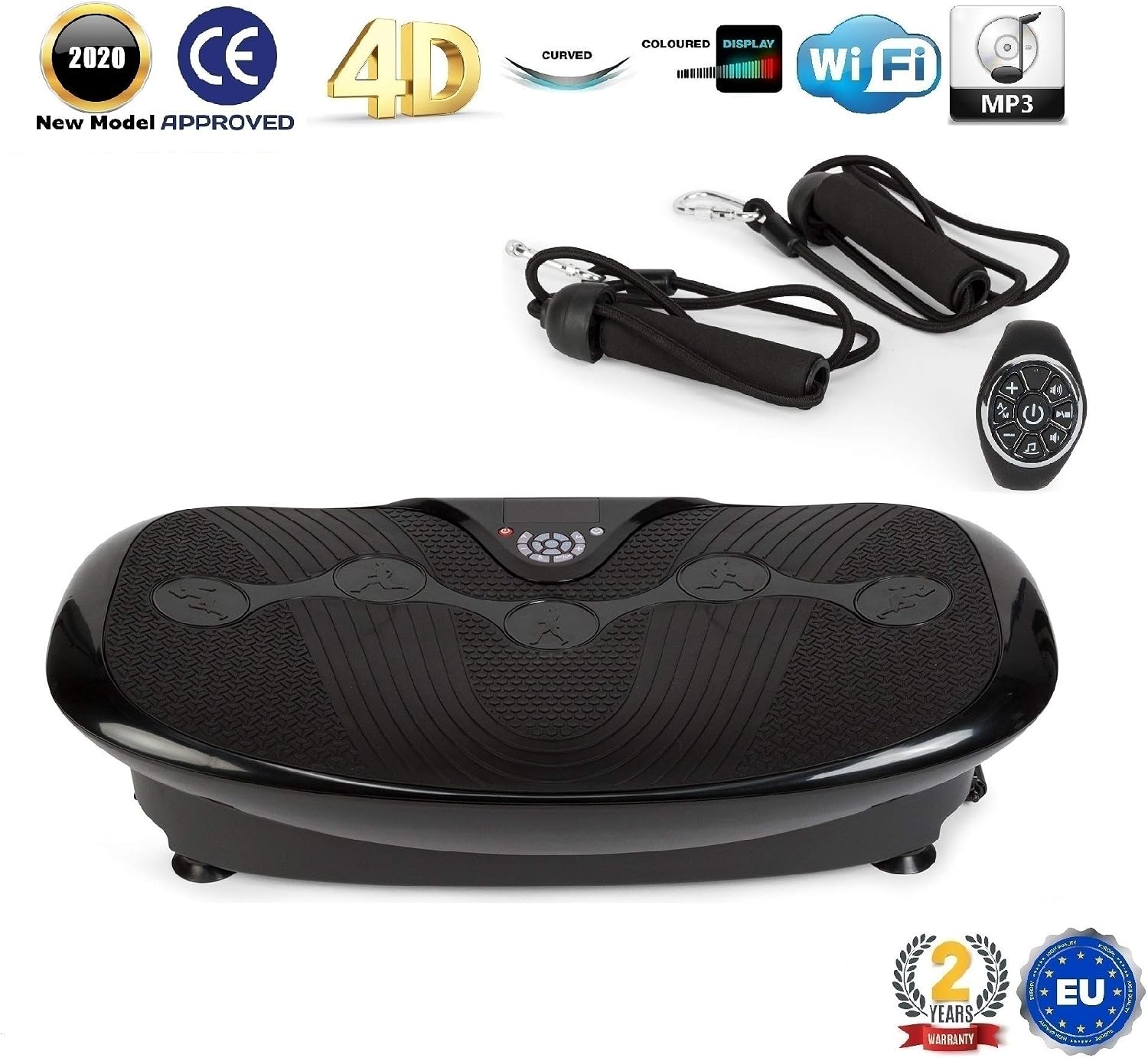 Plateforme Vibrante ZEN SHAPER PLUS 5D - Fitness, Amincissement, Posture - Oscillations Multidirectionnelles