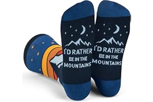 Lavley Outdoors Socks - Hiking and camping gifts for men and women - Great for nature lovers - Holiday or birthday gift