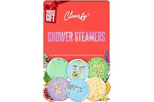 Cleverfy Shower Steamers Aromatherapy – Stocking Stuffers for Women, Men, Teens and Adults – Christmas Gifts for Women, Men, 