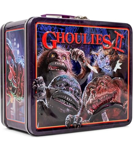 Amazon.com: Factory Entertainment Retro Styled Lunch Box, Grey and