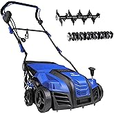 Westinghouse 16" 15-Amp 2-in-1 Electric Dethatcher and Scarifier with Collection Bag