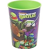 American Greetings Teenage Mutant Ninja Turtle (TMNT) Party Supplies, 16 oz. Reusable Plastic Party Cup (12-Count)