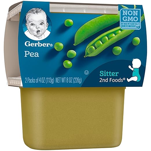 gerber baby food peas