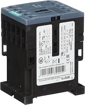 Siemens Ac3 4 Kw 18 A Ac Contactor 24 V 2 Na 2nc S00 Screw Amazon Co Uk Diy Tools