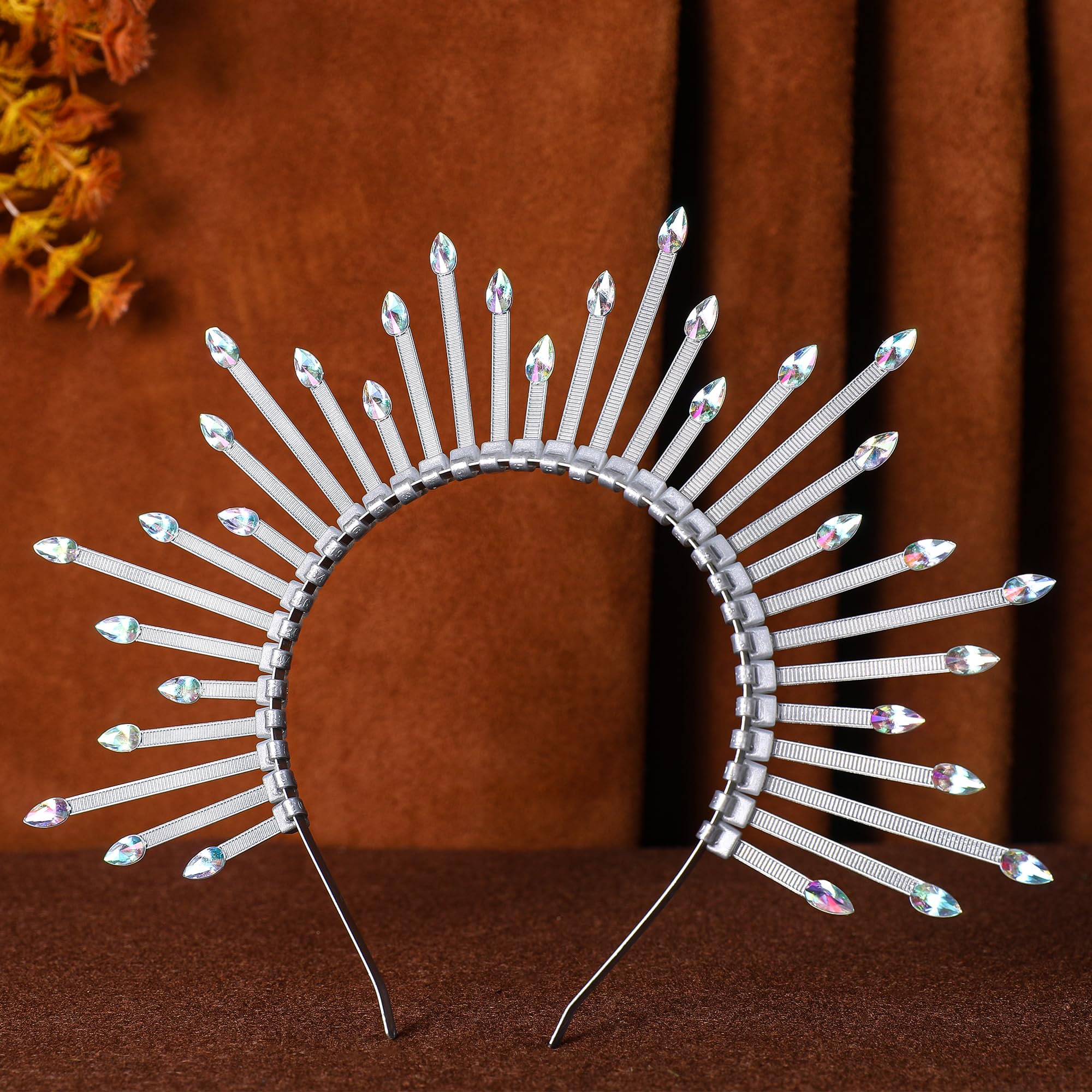 Couronne Halo De Déesse Du Soleil-Rénfaire Sunburst, Couvre
