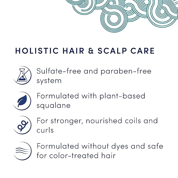 DOVE CROWN COLLECTION HOLISTIC HAIR CARE FOR COILS AND CURLS HYDRATION RESTORE PARABEN-FREE CONDITIONER 11.5 OZ