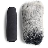 YOUSHARES VideoMic Deadcat Windscreen and Foam Cover - Outdoor/Indoor Mic Wind Cover for Rode VideoMic, NTG2, NTG1 and WSVM Microphone (2 Pack)