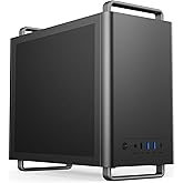 U320 M-ATX/ITX Case, Micro ATX CASE, Portable Desktop Case with Handles, Support 310MM GPU,135mm CPU Cooler and ATX/SFX Power