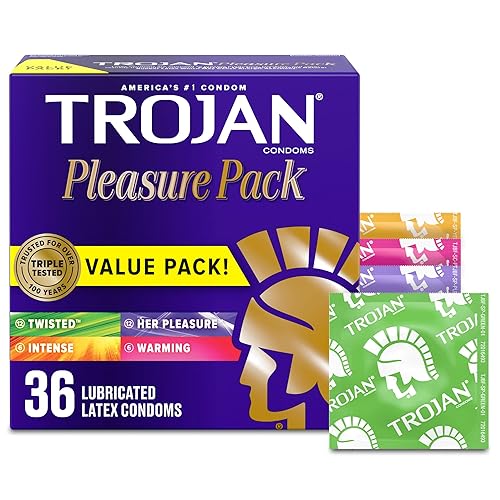 trojan pleasure pack lubricated Trojan Pleasure Pack: Varied Experiences & Protection — Mountainside Medical main image 0