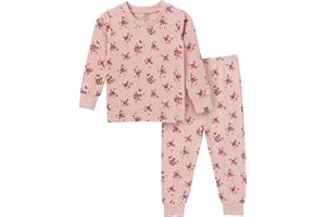 Modern Moments by Gerber unisex-baby Hacci Snug Fit 2-piece Pajama Set