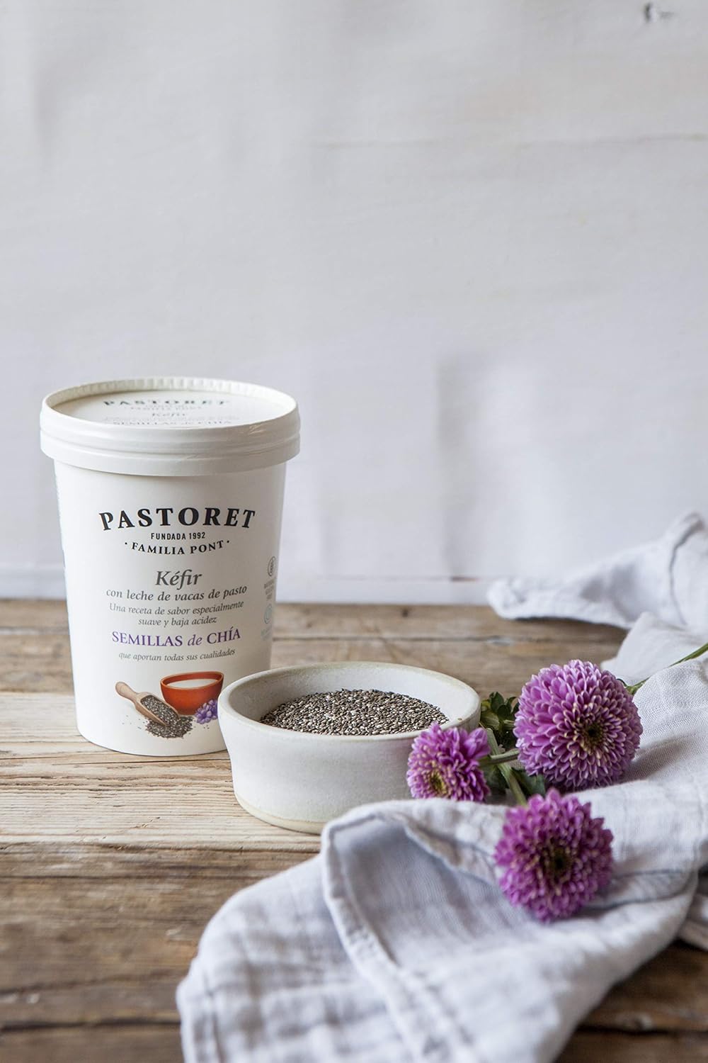 Pastoret - Kéfir con Semillas de Chía, 500 g: Amazon.es ...
