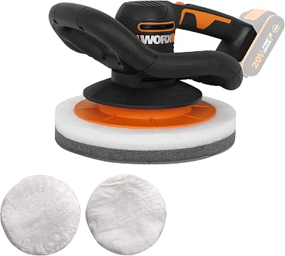 WORX WX856.9 18V 20V MAX Cordless Orbital Polisher Buffer Tool Only